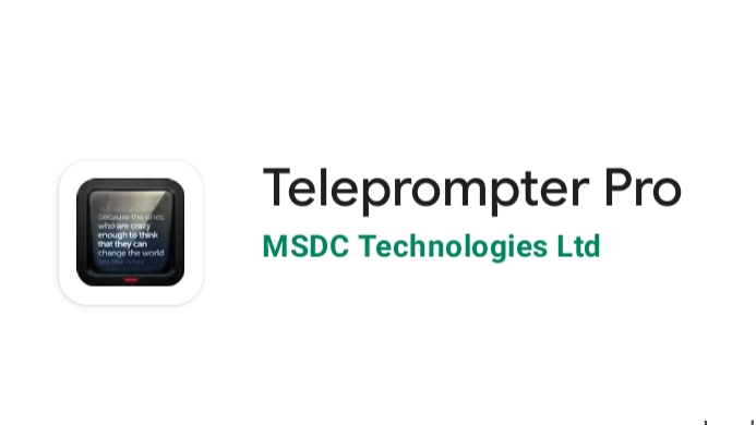 Aplikasi Teleprompter 6