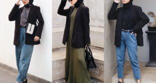 Outfit Blazer Hijab